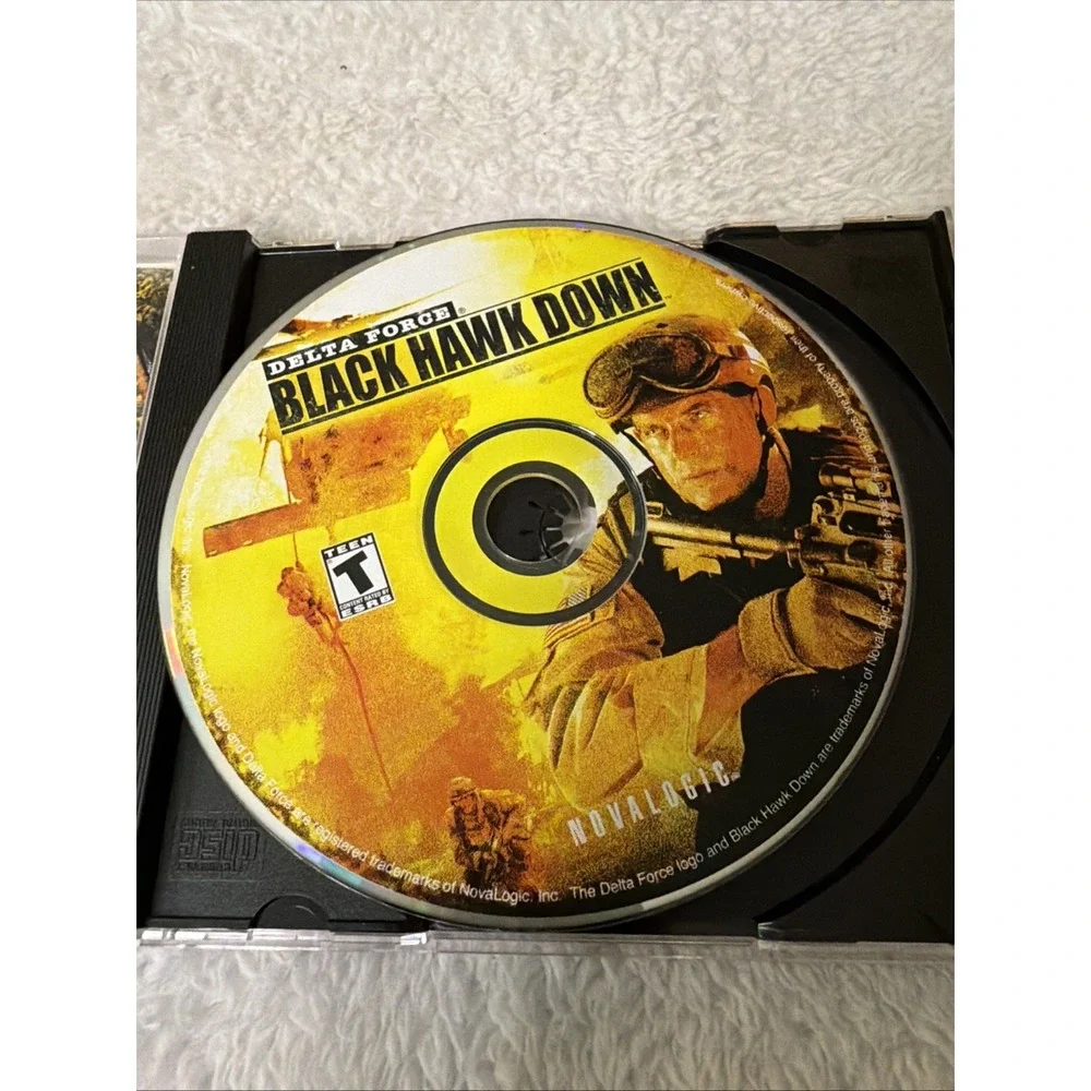 Delta Force Black Hawk Down PC CD ROM 2005 Novalogic VTG Military Game